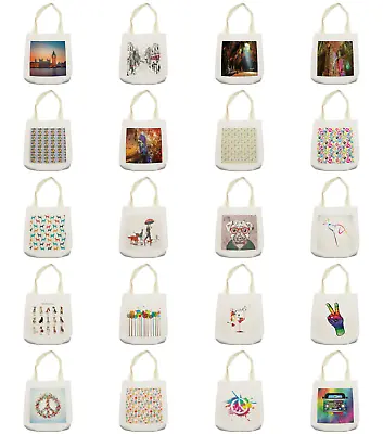 Ambesonne Pastel Tote Bag Reusable Linen Sack Shopping Books Beach • $16.99