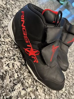 Ringstar Fight Pro Sparring Shoes Martial Arts Men's Black Size 9 • $9
