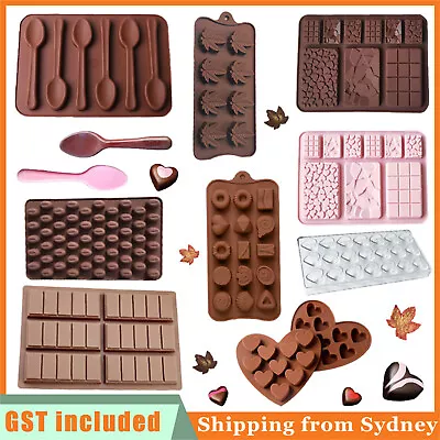 $5.99 • Buy 27 Styles Silicone Mould Cake Ice Tray Jelly Candy Cookie Chocolate Baking Mold