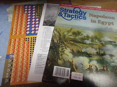 $29.99 • Buy Strategy & Tactics #249 - Forgotten Napoleonic Campaigns, Egyp - SPI - Unpunched