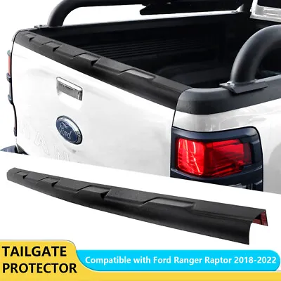 Tailgate Cover Trim Tail Gate Rear Protector For Ford Ranger 2012-2022 PX2 PX3 • $58