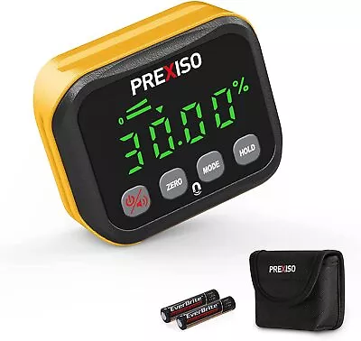 PREXISO Angle Gauge Magnetic Angle Finder - Digital Level Electronic Automatic • $26.99