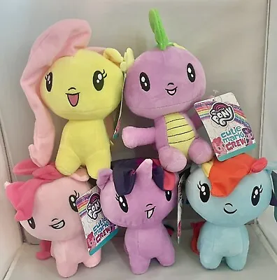 Brand New 7” MY LITTLE PONY Plush (set Of 5) Cutie Mark Crew Toy Factory • $64.95