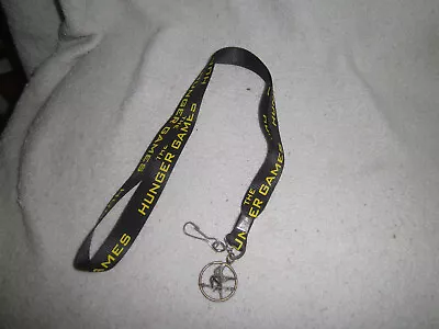 Hunger Games Mockingjay Cloth Necklace (silk?) And Pendant Marked LGF • $13