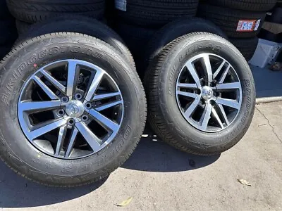 4X New Hilux Sr5 18” Wheels And Bridgestone AT Tyres 265/65/18” Fits Prado • $1499