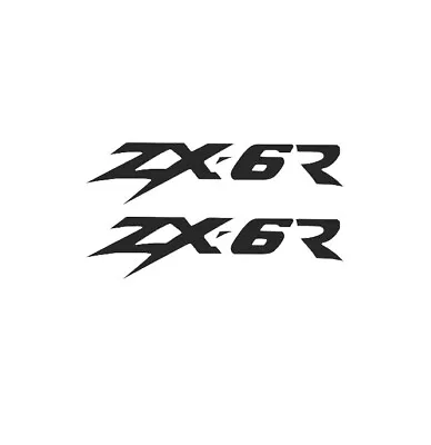 2 X Tank Fairing Decals Stickers  Compatible With Kawasaki ZX6R Ninja • £2.49