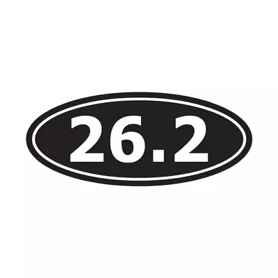 Marathon 26.2 - Vinyl Decal Sticker - Multiple Color & Sizes - Ebn444 • $3.17