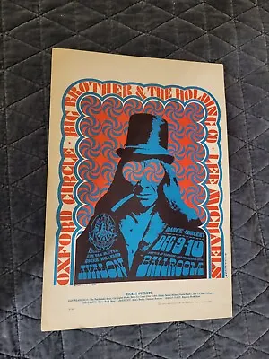 1966 Orig Fd 38 Concert Victor Moscoso Handbill Nm- Big Brother Janis Joplin • $275.99