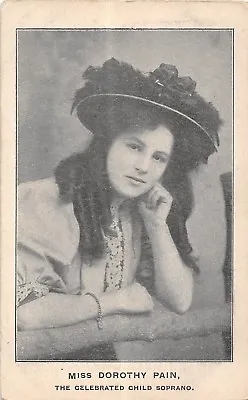 Postcard  Theatre /  Music  Hall   Singer   Dorothy  Pain • £2.40