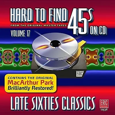 Various Artists - Hard To Find 45s On Cd V17: Late Sixties / Var [New CD] • $17.97