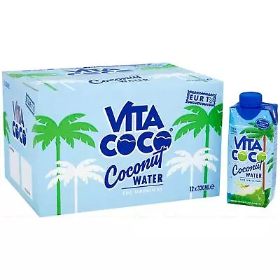 Vita Coco Natural The Original Coconut Water Never From Concentrate Pack12x330ml • £23.49