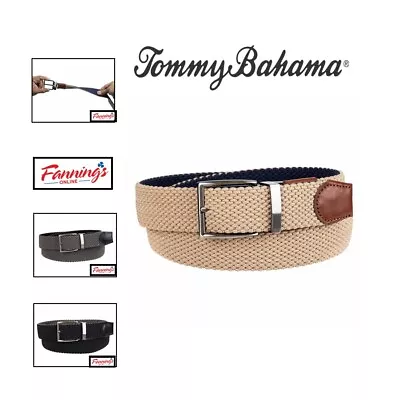 Tommy Bahama Men's Stretch Braided Reversible Belt I F21 • $21.95