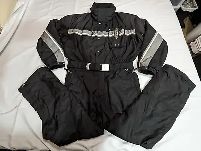 Vintage Bogner Goan Thylmann Black Gray One Piece Ski Snow Suit Mens Size 44 • $120