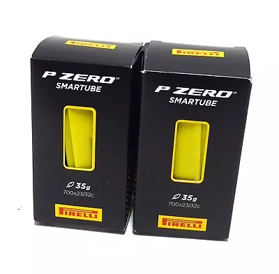 Pirelli Pzero Smartube Ultra Light Weight Race Tubes 700c 23-32 Pair 80mm • $69.95