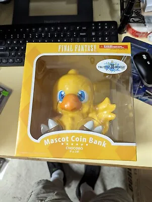 Final Fantasy Mascot Coin Bank Chocobo 6.1  Square Enix Licensed New US Seller • $50