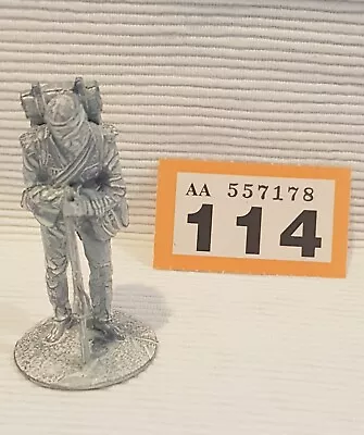 1:32/54mm Unbranded Metal Fig. Napoleonic. BRITISH LIGHT INFANTRYMAN / RIFLEMAN. • £11.99