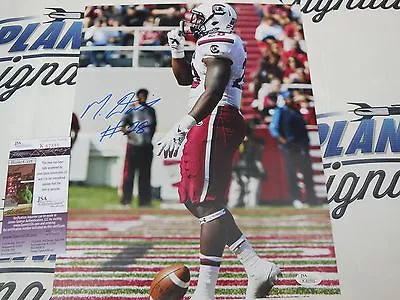 Mike Davis Signed South Carolina USC Gamecocks 11x14 Photo JSA COA Hush Seahawks • $29.99