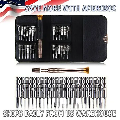 25 IN1 Small MINI REPAIR PRECISION SCREWDRIVER TORX TOOL KIT SET PHONES FIX US • $4.99