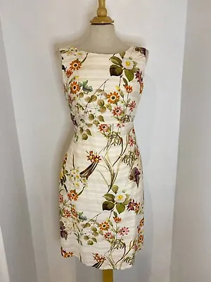 £19 • Buy Pomodoro Kew Printed Shift Dress Size 10