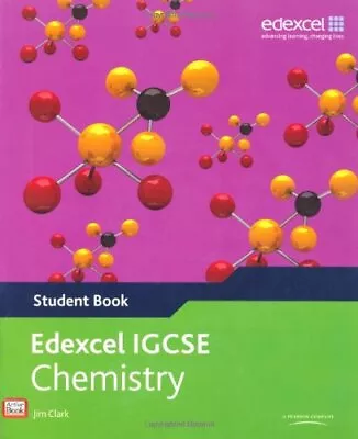 Edexcel IGCSE Chemistry (Student Book) (Ede... By Clark Jim Mixed Media Product • £3.49