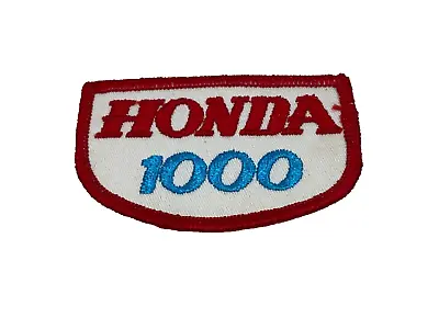 Vintage Honda 1000 Unused Embroidery Sew-On Cloth Patch 3.5  X 2  • $7.25