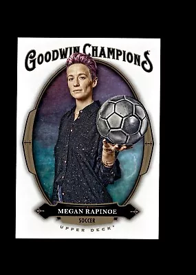 Megan Rapinoe : 2020 Goodwin Champions Base #49 USA Soccer + Fast Free Ship • $1.55