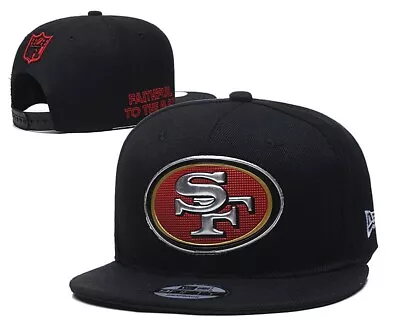 New Era San Francisco 49ers Basic 9FIFTY Snapback Hat - Black/Red One Size • $24.58