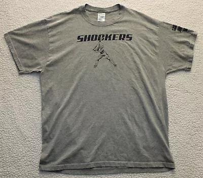 Shockers Softball Sports Men's T-Shirt Grey XL Jerzees • $14.95