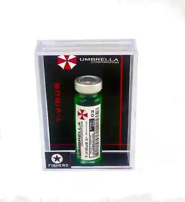 Umbrella Corporation T-Virus 03 Serum Vial Bottle With Display Collectable Box • $19.99