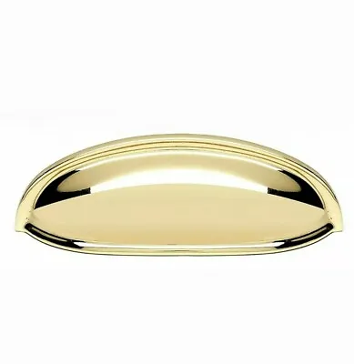 $18.99 • Buy Alno 3  Cup Pull, UNLACQUERED Brass