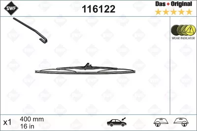 SWF 116122 Wiper Blade For ALFA ROMEOAUSTINBMWDAIHATSUFIATFORDHONDAHYUNDA • $11.17