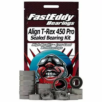 Align T-Rex 450 Pro Sealed Bearing Kit • $45.99
