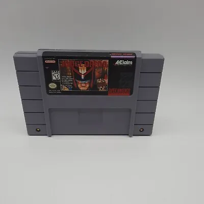 Judge Dredd (Super Nintendo Entertainment System 1995) • $10.90