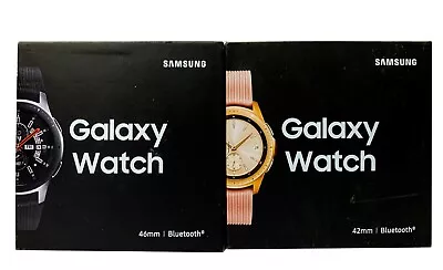 Samsung Galaxy Watch SM-R810 AMOLED Smartwatch 42mm Bluetooth - Black & Gold • $59.95