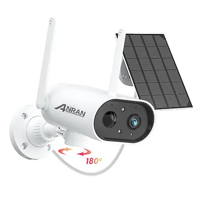 IP Wireless Security Battery Camera System Outdoor WIFI CCTV Home Solar Panel • £42.49