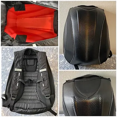 ACC Creativity Motorcycle Carbon Fiber Waterproof Large Hard-shell Backpack LOOK • $30