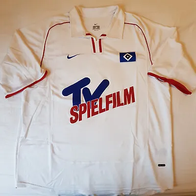 Hamburg SV 2001 Home SS Football Shirt (XL 48 ) ORIGINAL & AUTHENTIC • £99.99