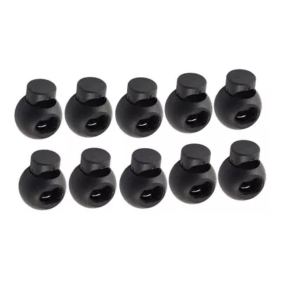  10 Pcs DIY Spring Buttons Round Cord Locks Fox Room Decor Tooth Fairy Door Rope • £6.49