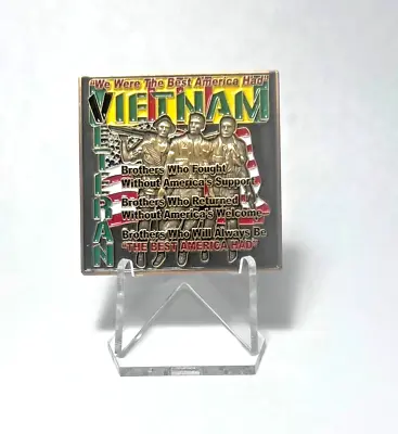 Vietnam Veteran Challenge Coin Army Marines Navy Air Force Coast Guard • $16.99