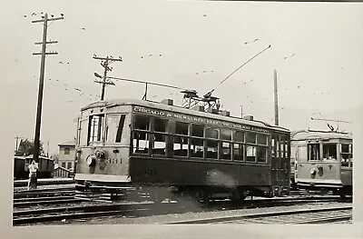 Chicago & Milwaukee Electric Railway. Built In 1922. Retired 1947 Scrapped 1948 • $6.50