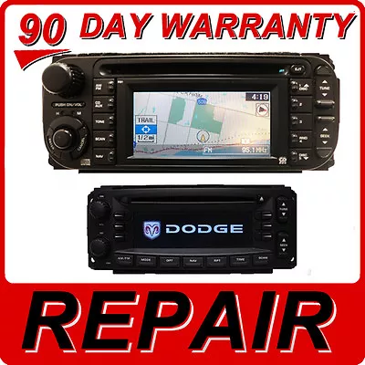 REPAIR CHRYSLER JEEP DODGE Navigation GPS Radio CD Player RB1 RB4 2003 - 2009 • $224.10