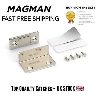 Strong Magnetic Catch Latch Ultra Thin For Door Cabinet Cupboard Fast Postage  • £24.99