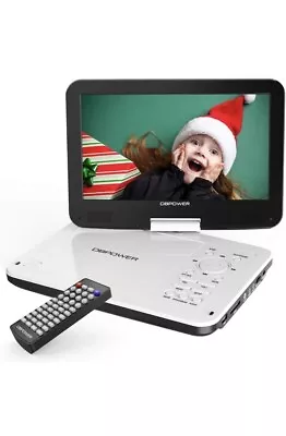 DBPOWER Portable DVD Player 12  With Swivel Screen 10  Rechargeable Region Free • $68.99