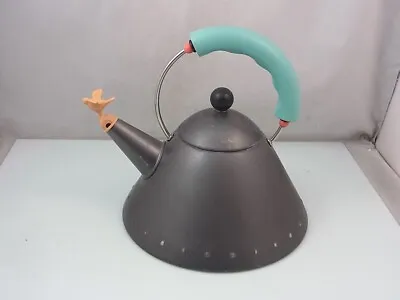 Alessi Design By Michael Graves 9093 Kettle With Bird Whistle Matte Stainless • $44.60