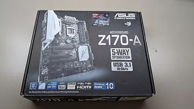 ASUS Z170-A LGA 1151 Intel Motherboard + I7 6700k 4Ghz Quad Core Intel Processor • $140