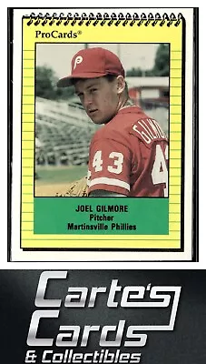 Joel Gilmore 1991 ProCards #3448  Martinsville Phillies • $1.95