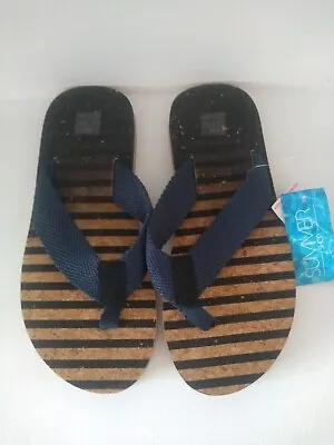 F&F Men's Flip Flop Sandles/Beach Shoes Size 9-10 • £8