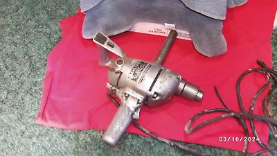 Vintage Black & Decker Drill 3/8in Heavy Duty Electric Drill Model #362 Repaired • $45