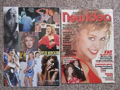 Kylie Minogue - 2 Clippings - Magazine Pictures-photos 1988 - Neighbours. • $15