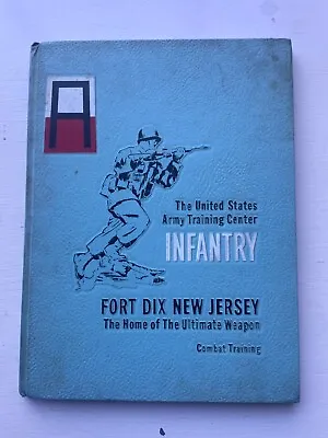 1968 Us Army Infantry Fort Dix New Jersey Combat Training Yearbook • $20